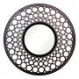 Круглое зеркало в чёрной декоративной раме Round Black в интернет-магазине «Зеркала с подсветкой» фото
